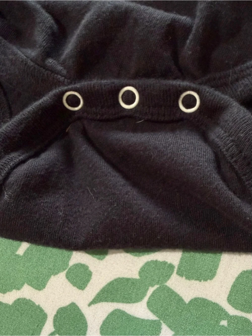 Johnny Cupcakes Black Cross Bones Bodysuit 6 months